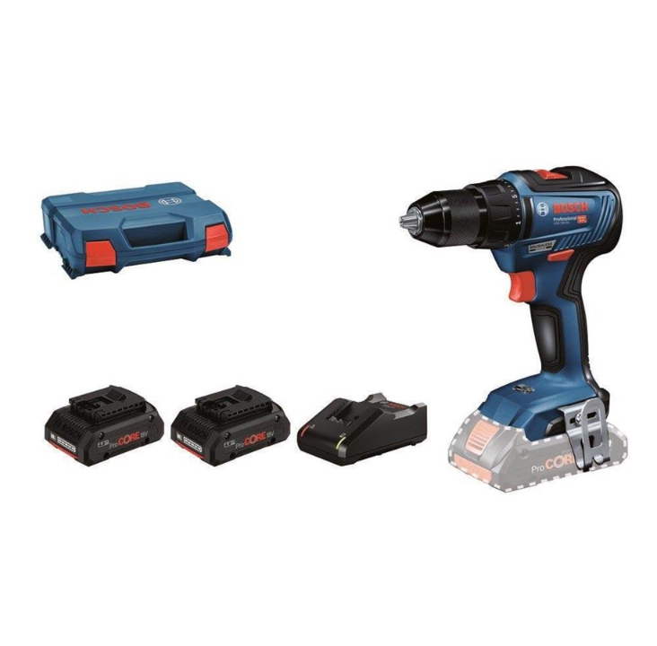 Bosch Blue bosch 18v drill driver gsr 18v-55 procore 2x4.0ah