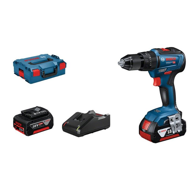 Bosch GSB 18V-55 2X4AH L-BOXX