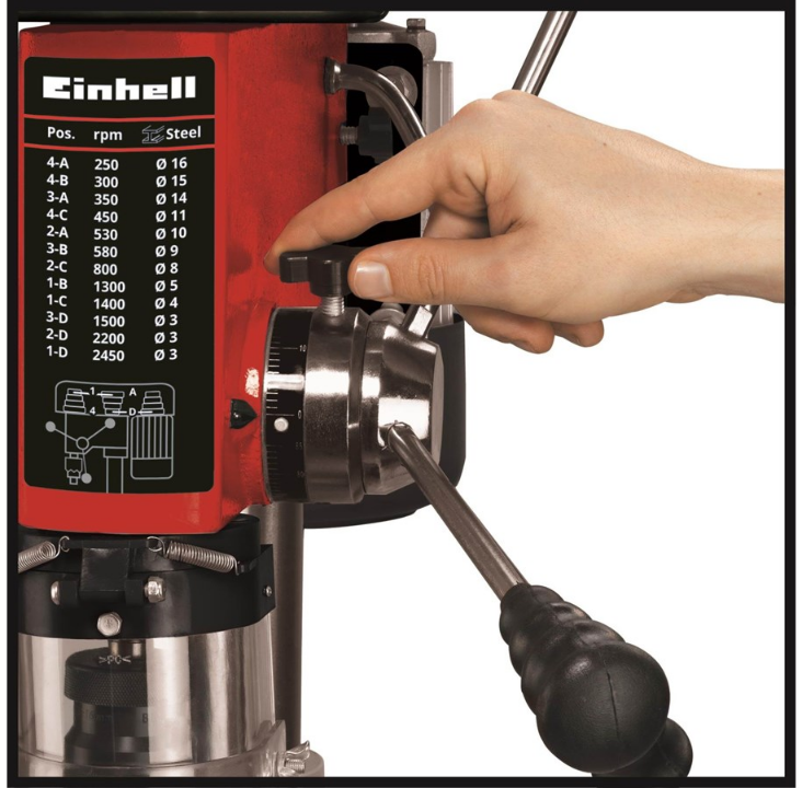 Einhell Pillar drill 630 W - TC-BD 630