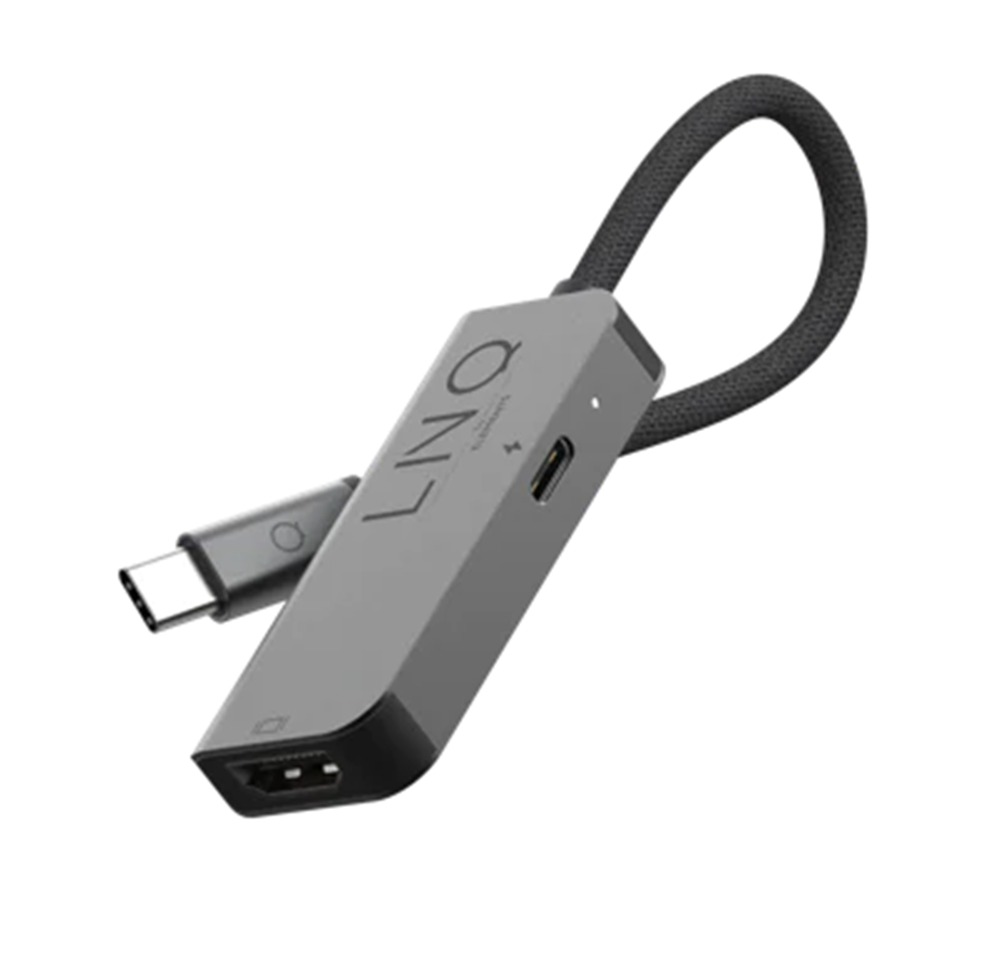 LINQ by ELEMENTS 2in1 4K HDMI Adapter with PD