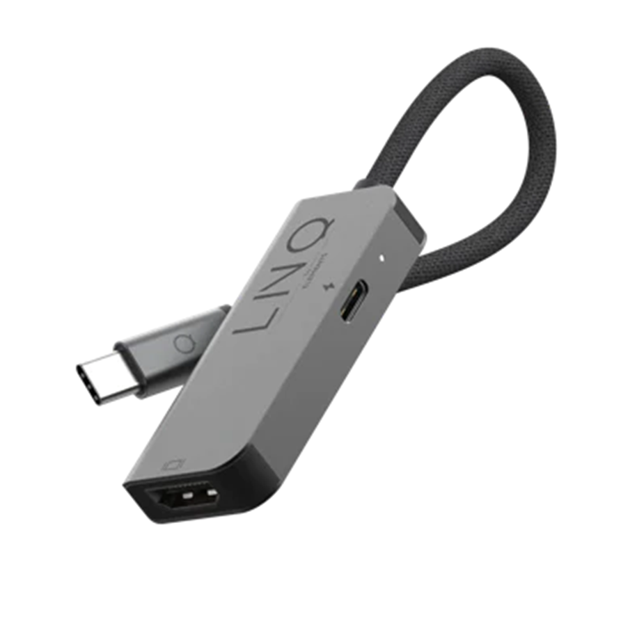 محول LINQ من ELEMENTS 2in1 4K HDMI مع PD 