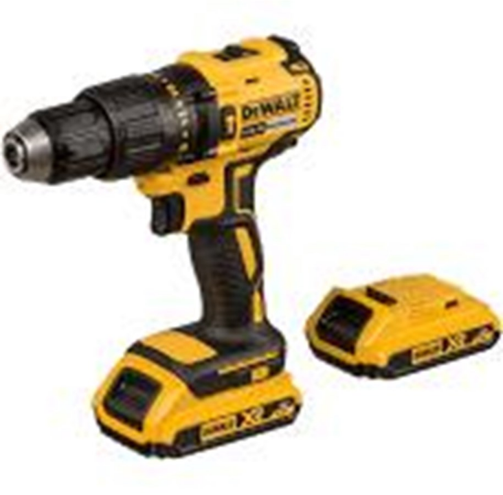 Dewalt 18V XR Brushless Compact Drill Driver - 2 x 2Ah