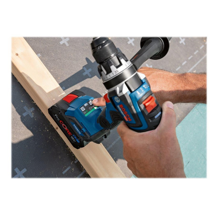 Bosch HAMMER DRILL GSB 18V-150C 2X8AH PC LB