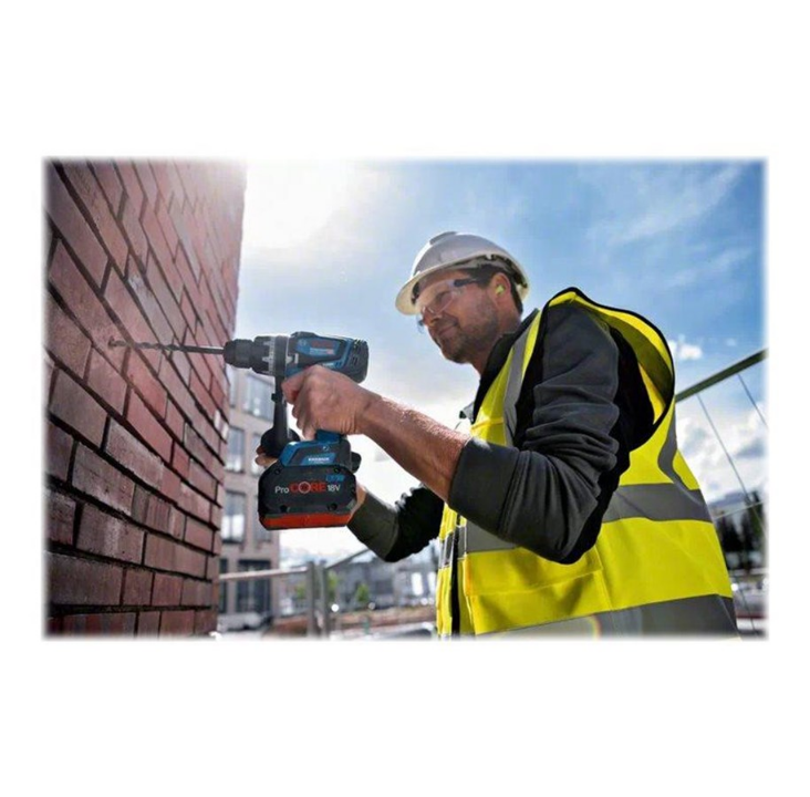 Bosch HAMMER DRILL GSB 18V-150C 2X8AH PC LB