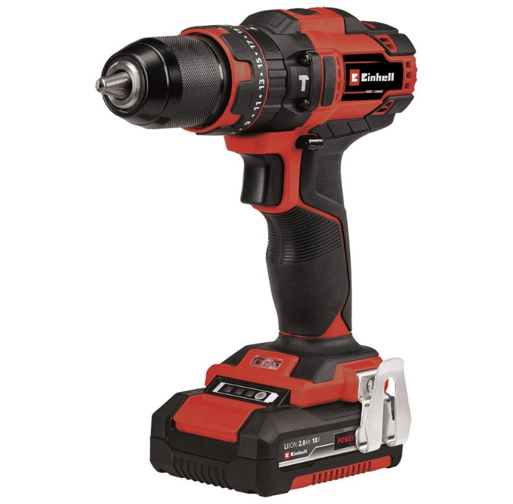 Einhell Cordless impact drill, TE-CD 18/40 Li-i +69 (2x2.0Ah)