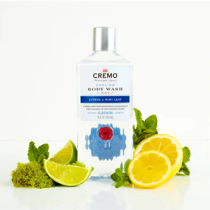 Cremo Cooling Body Wash Citrus & Mint Leaf