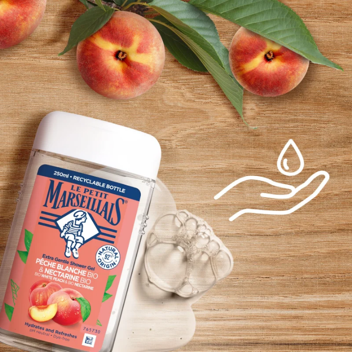 Le Petit Marseillais White Peach & Nectarine Bio