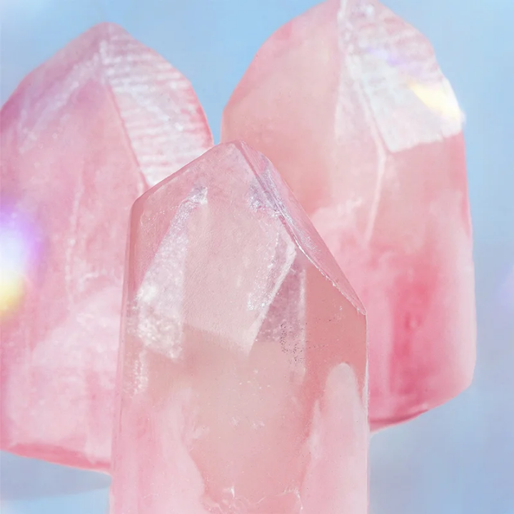 Not So Funny Any Crystal Soap Rose Quartz