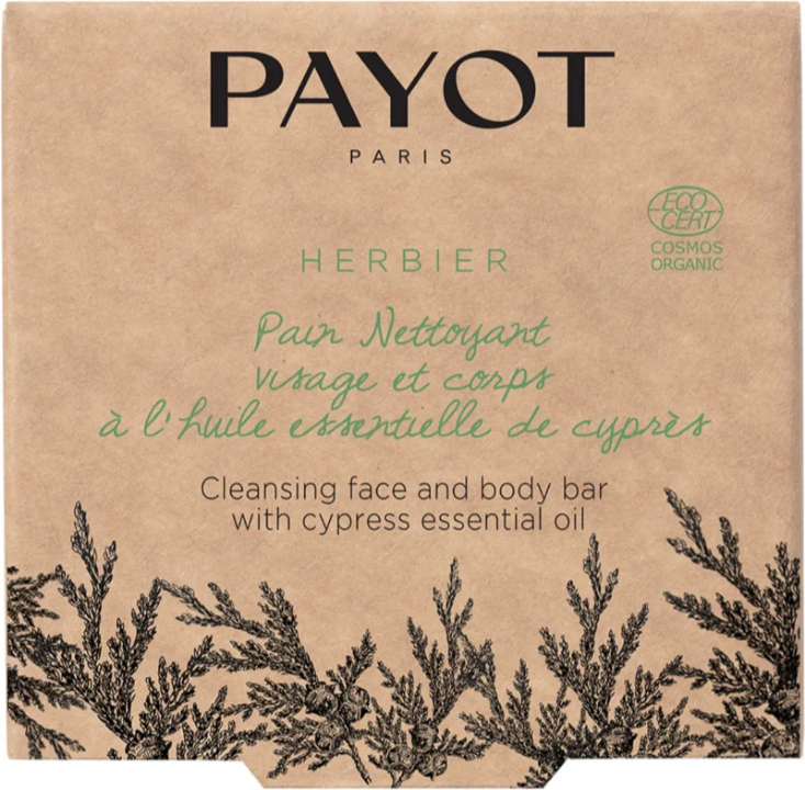 Payot Herbier Pain Nettoyant Visage Et Corps À L'huile Essentielle De Cyprès