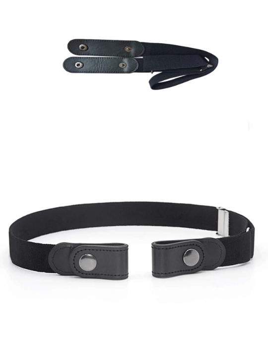 2pcs invisible belt lady's casual stretch jeans belt - Lolli World Marketplace