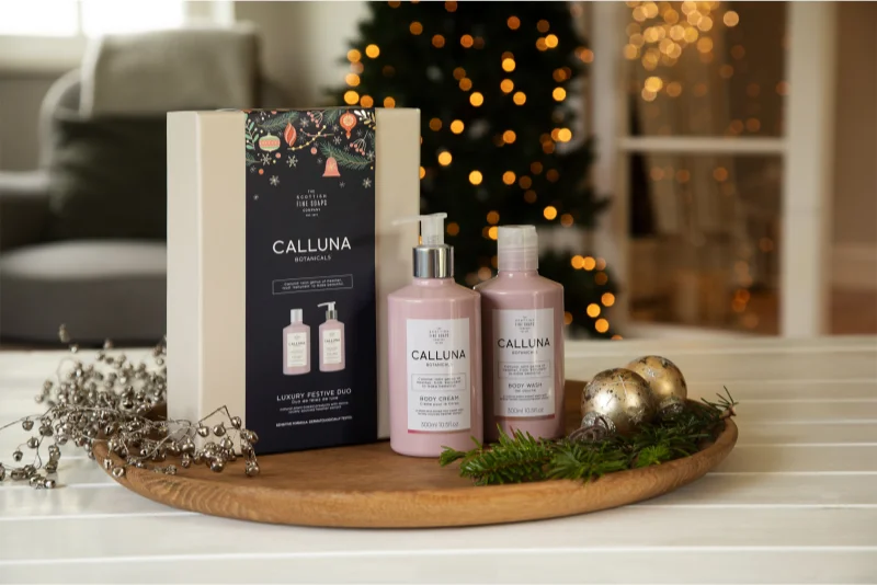 Scottish Fine Soaps Calluna Botanicals Luxury Festive Duo