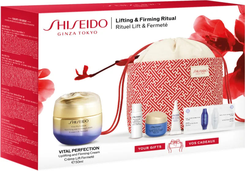 Shiseido Vital Perfection Uplifting and Firming Cream Pouch Set