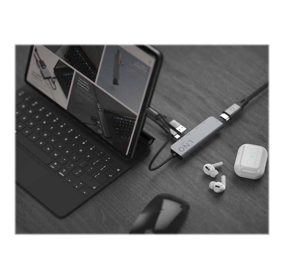 8in1 Pro USB-C 10Gbps Multiport Hub with 4K HDMI, Ethernet and