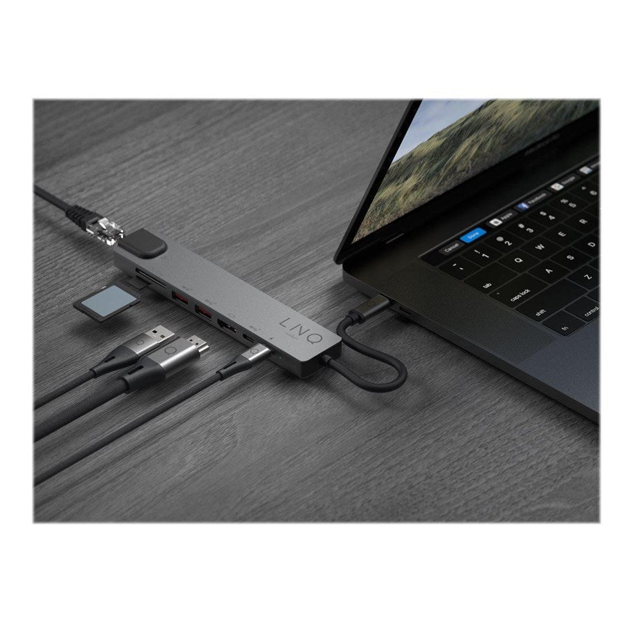 Linq 2en1 Hub USB-C a HDMI