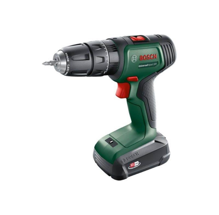 Bosch Universal Impact 18V cordless impact drill (1x 1.5 Ah)