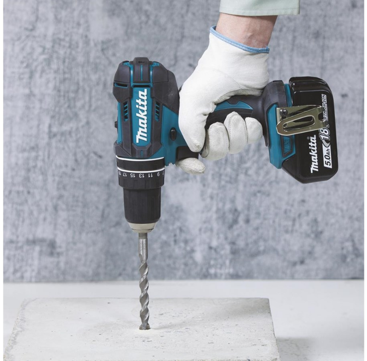 Makita DHP482F3JB black Cordless Combi Drill