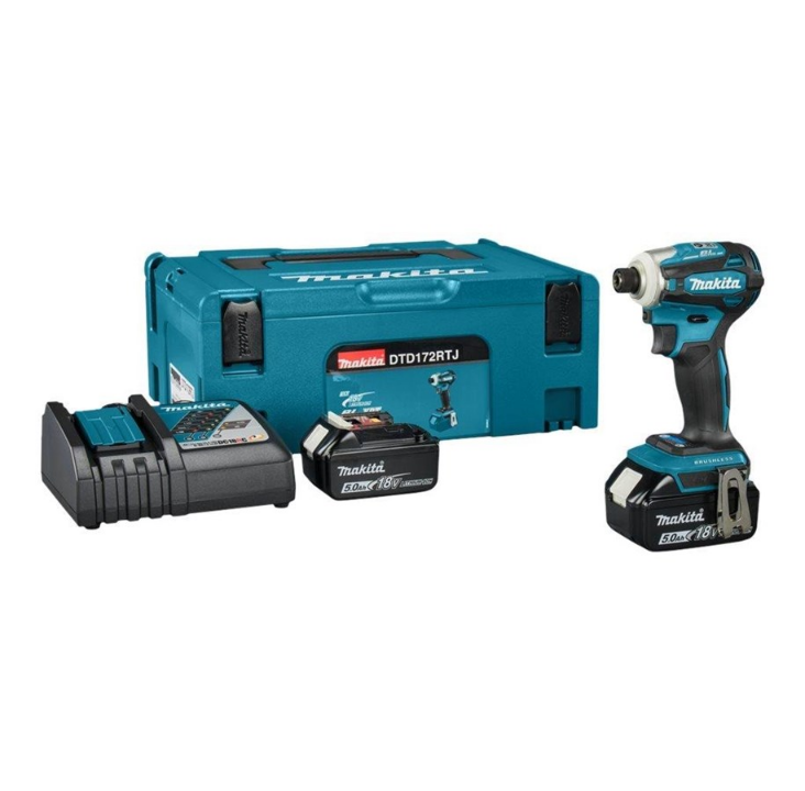 Makita DTD172RTJ Cordless Impact Driver