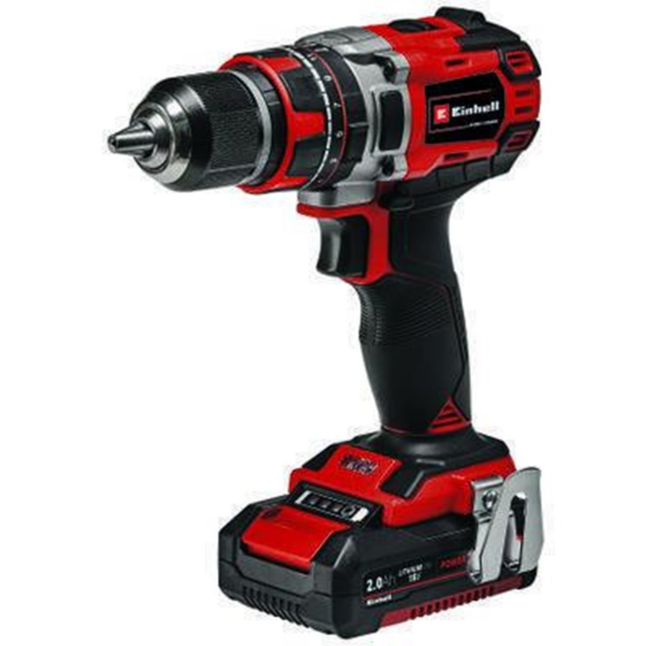 Einhell TE-CD 18/50 Cordless impact drill 2x 18 V/2.0 Ah w/battery and charger