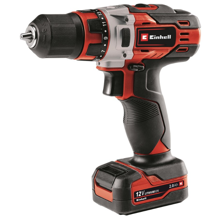 Einhell Cordless drill - TE-CD 12/1 Li (2x2.0 Ah)