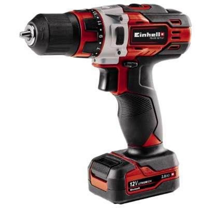 Einhell Cordless drill - TE-CD 12/1 Li (2x2.0 Ah)