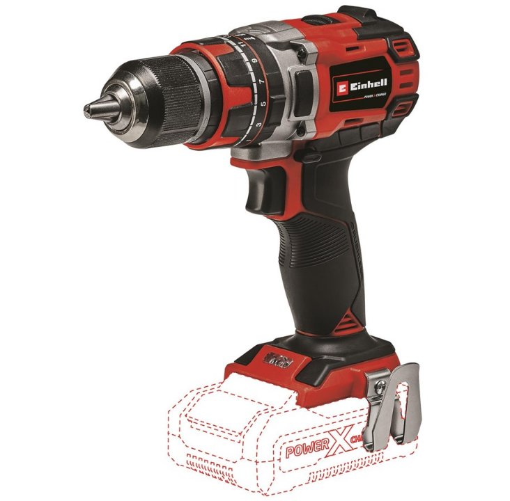 Einhell TE-CD 18/50 Li-i BL cordless impact drill without battery and charger.