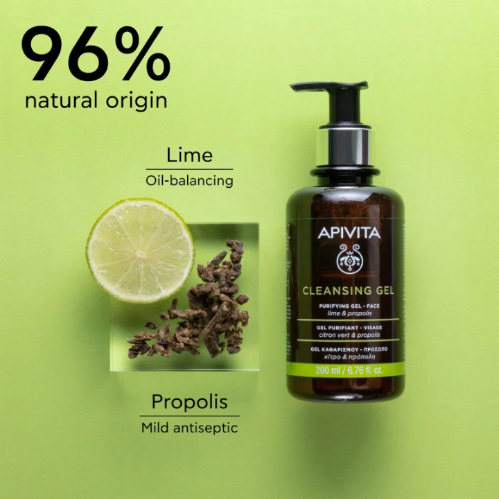 Apivita Cleansing Propolis & Lime