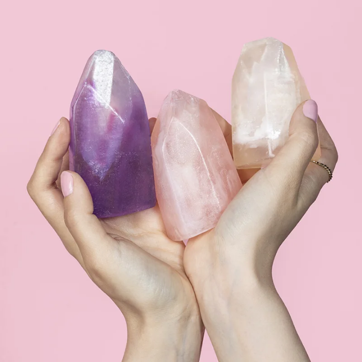 Not So Funny Any Crystal Soap Amethyst