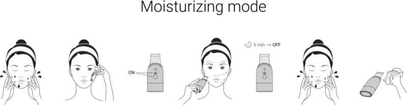 Notino Beauty Electro Collection Ultrasonic face scrubber