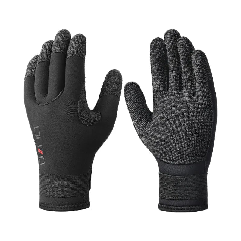 5mm Kevlar Gloves for Anti - slip Thicken Underwater Diving Gloves