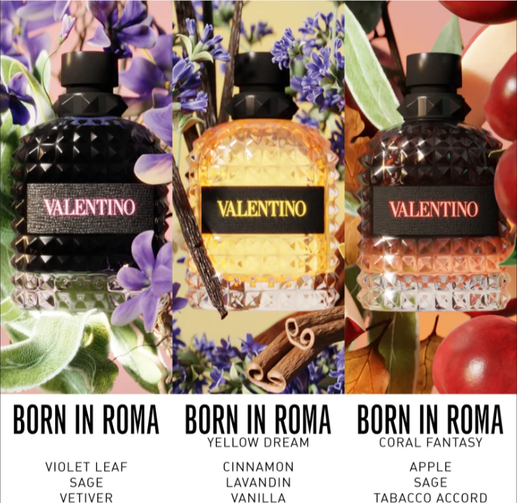 Valentino Born In Roma Coral Fantasy Uomo