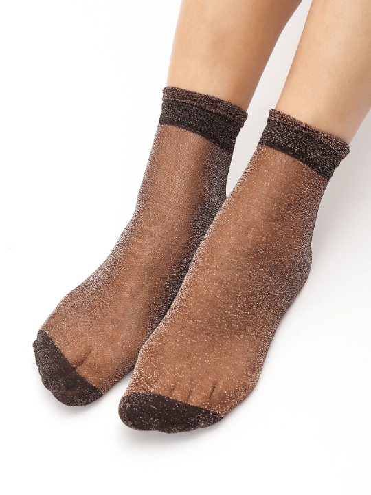 6pairs Sheer Crew Socks - Lolli World Marketplace