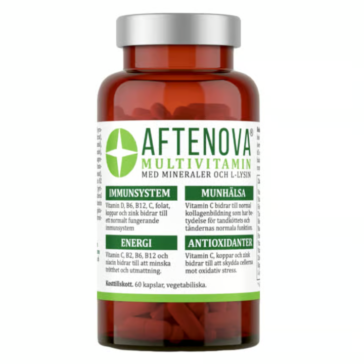 AfteNova Multivitamin 60 capsules