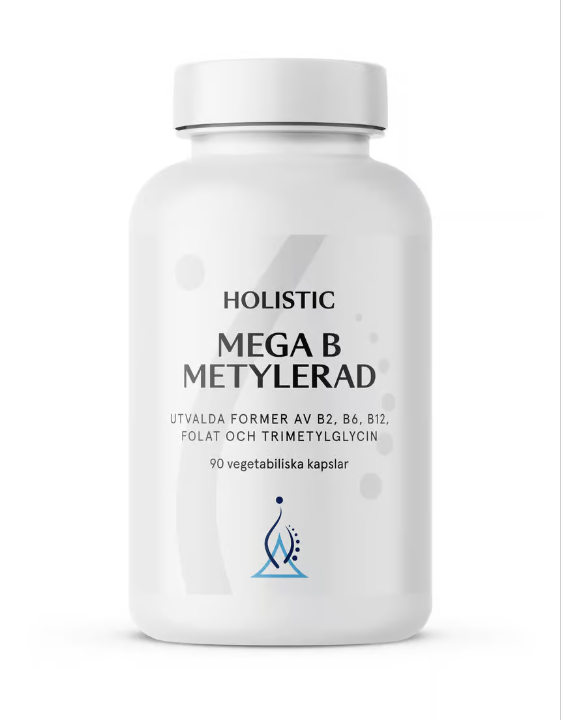 Holistic Mega B Methylated 90 Capsules