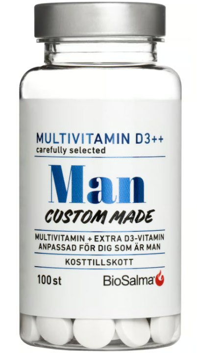 BioSalma Multivitamin D3++ Man 100 tablets