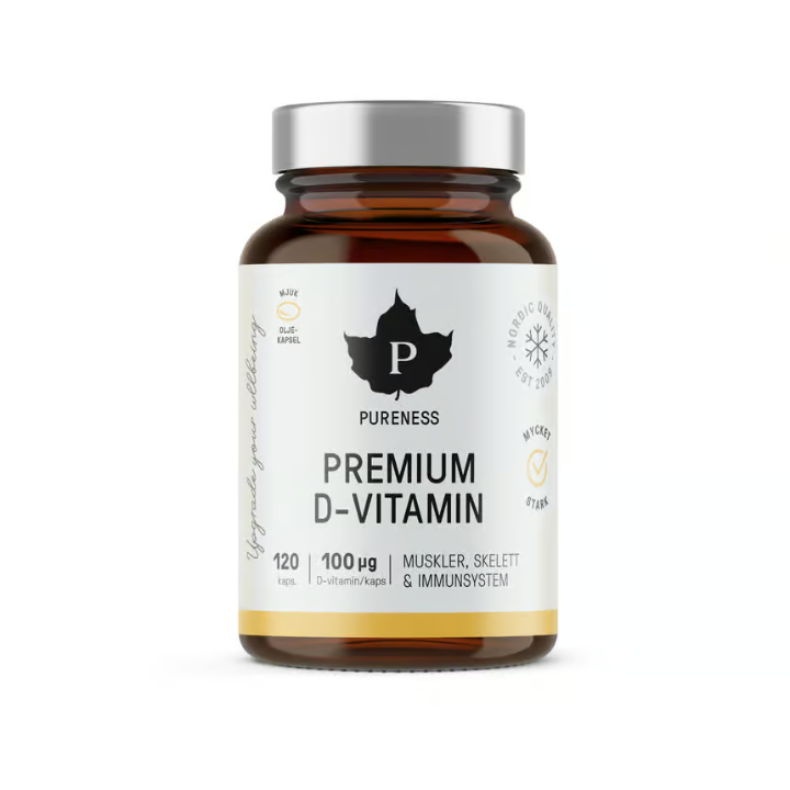 Pureness Premium Vitamin D 120 Capsules