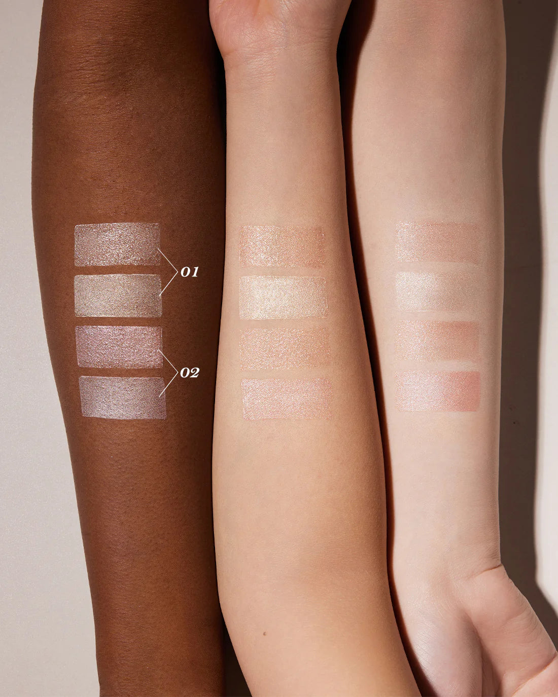 Flower Knows Shell's Jewel Dual-Ended Highlighting Stick 01 Vanilla White