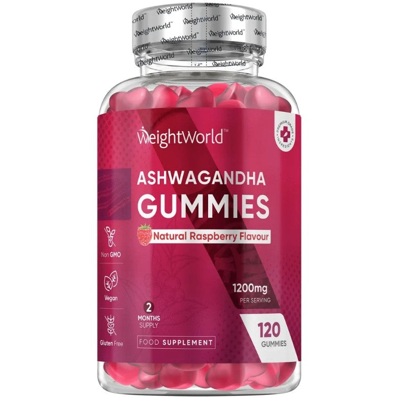 Ashwagandha Gummies 1200mg 120 Gummies For general well-being