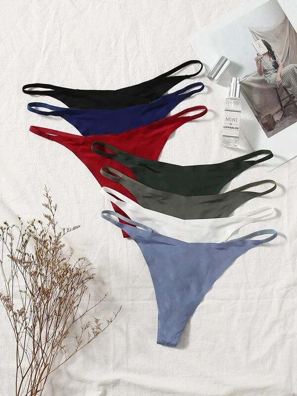 7pack Plain Simple Thong