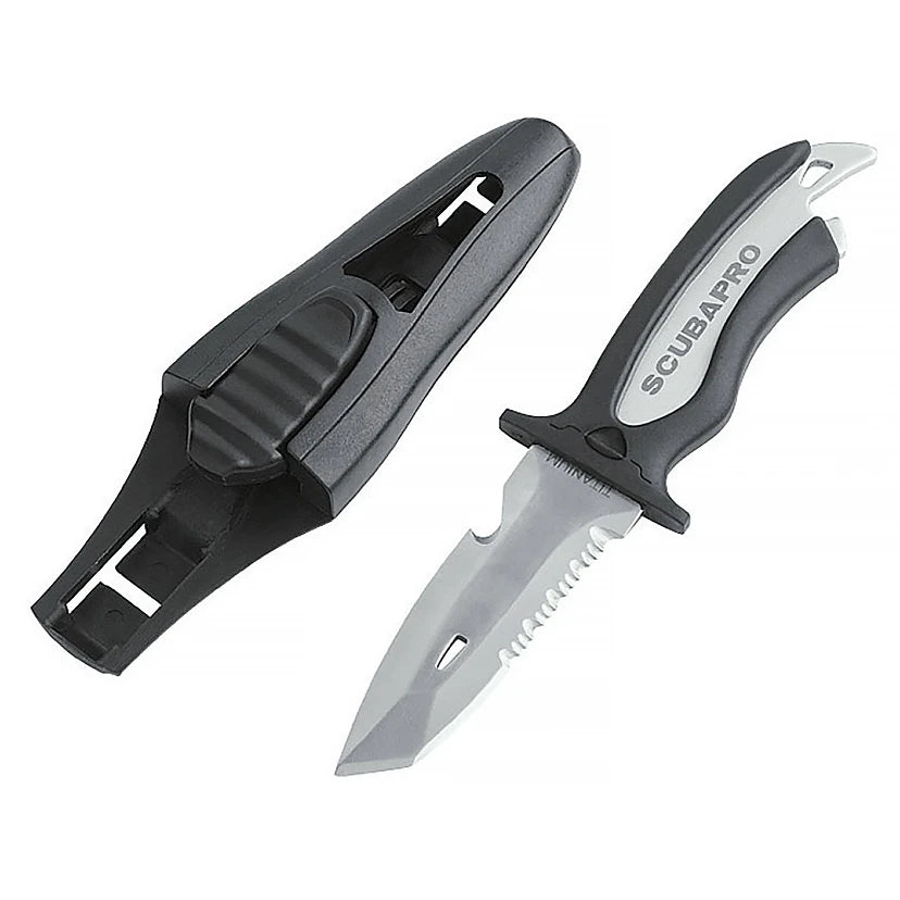 SCUBAPRO Mako Titanium Dive Knife, 3.5" blade
