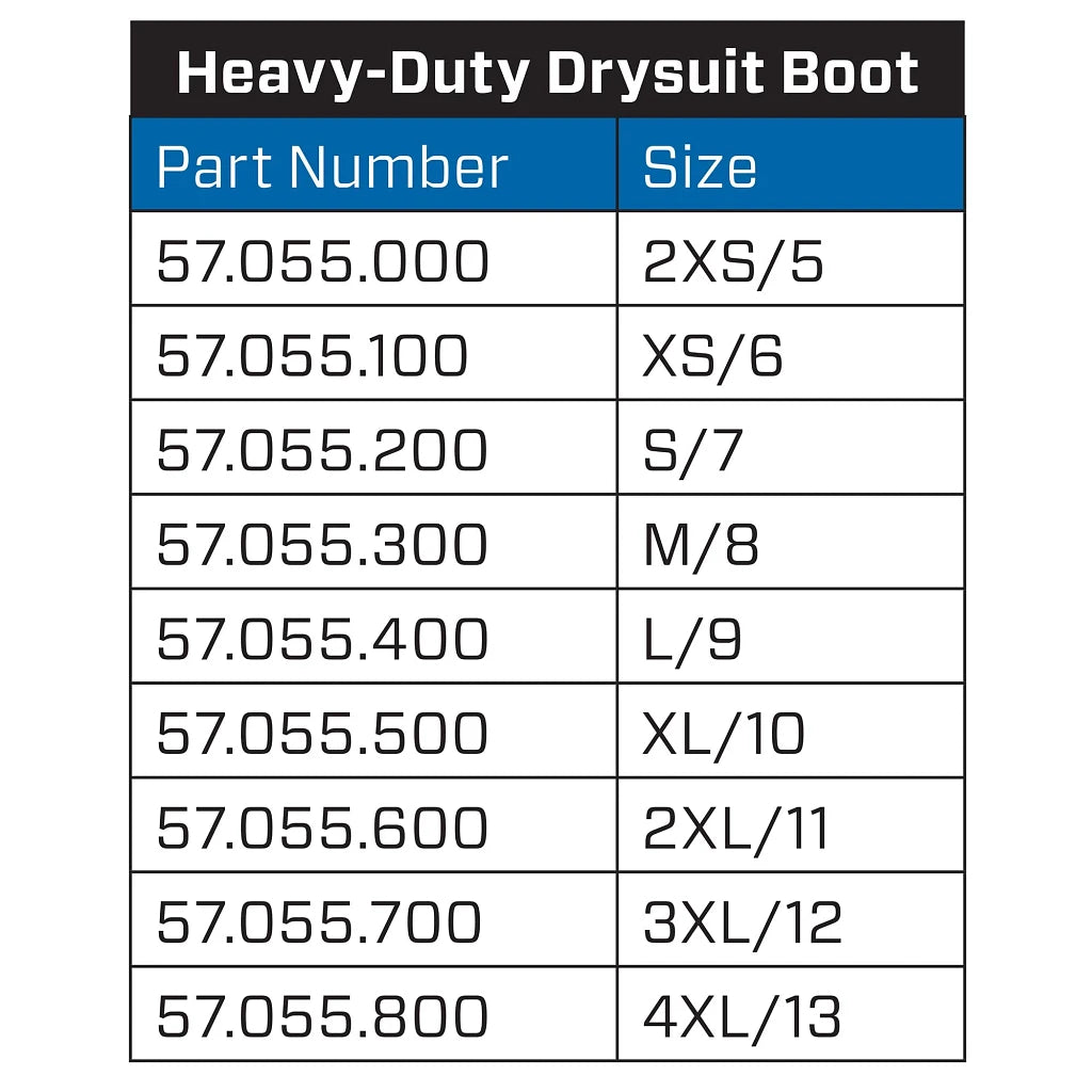 SCUBAPRO Heavy-Duty Dive Boot, 6.5mm