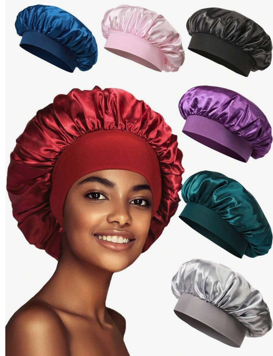 1/2Pcs Silk Bonnet