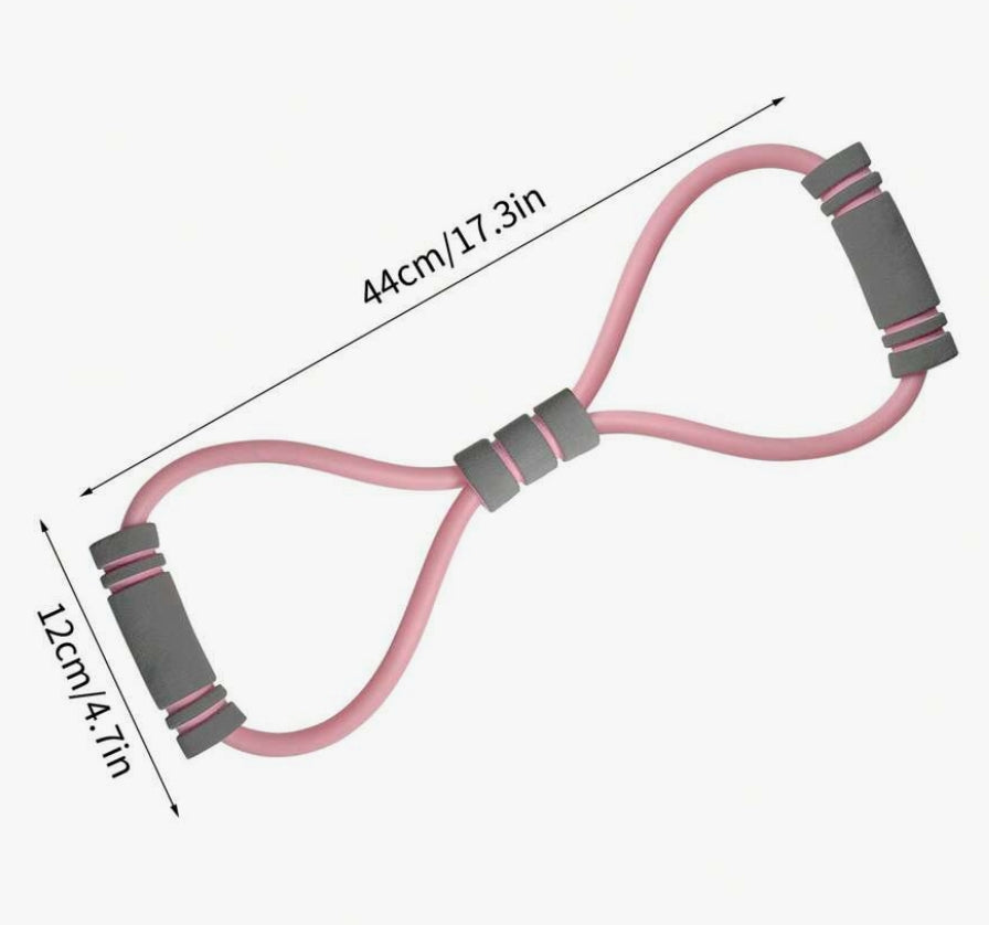 Shaped Tension Stretcher Elastic Resistance Belt