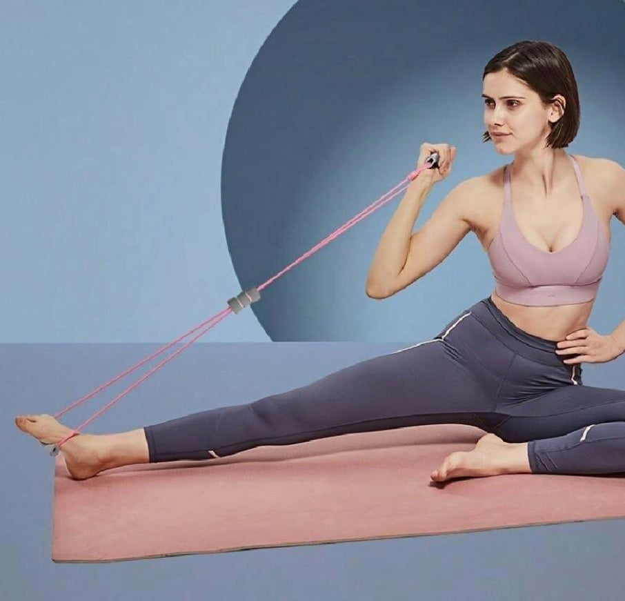 Shaped Tension Stretcher Elastic Resistance Belt