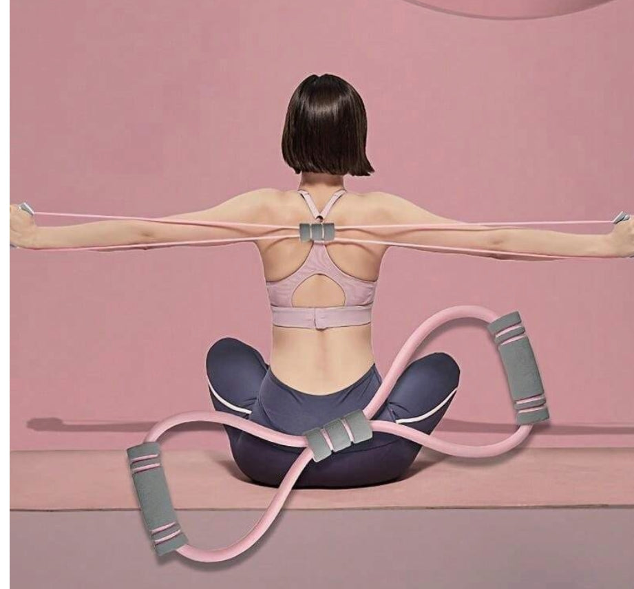 Shaped Tension Stretcher Elastic Resistance Belt