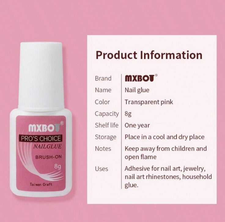Mxbon Nail Art Glue For False Nails