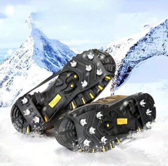 8-Tooth Anti-Slip Crampons - Shoe Covers For Ice & Snow