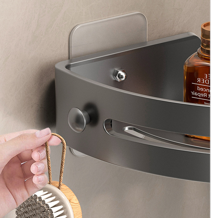 Drill Free Shower Caddy Organizer Corner Shower Shelves