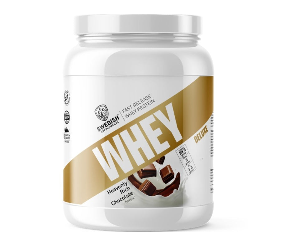 Swedish Supplements Whey Protein Deluxe Heavenly Rich Chocolate 900 g