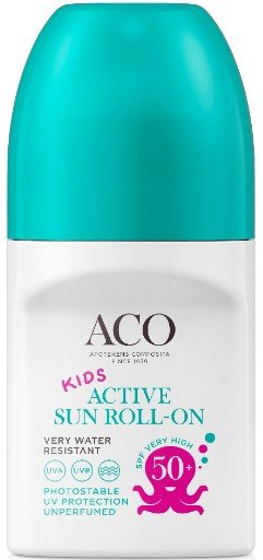 ACO Kids Active Sun Roll - On SPF 50+ 50 ml