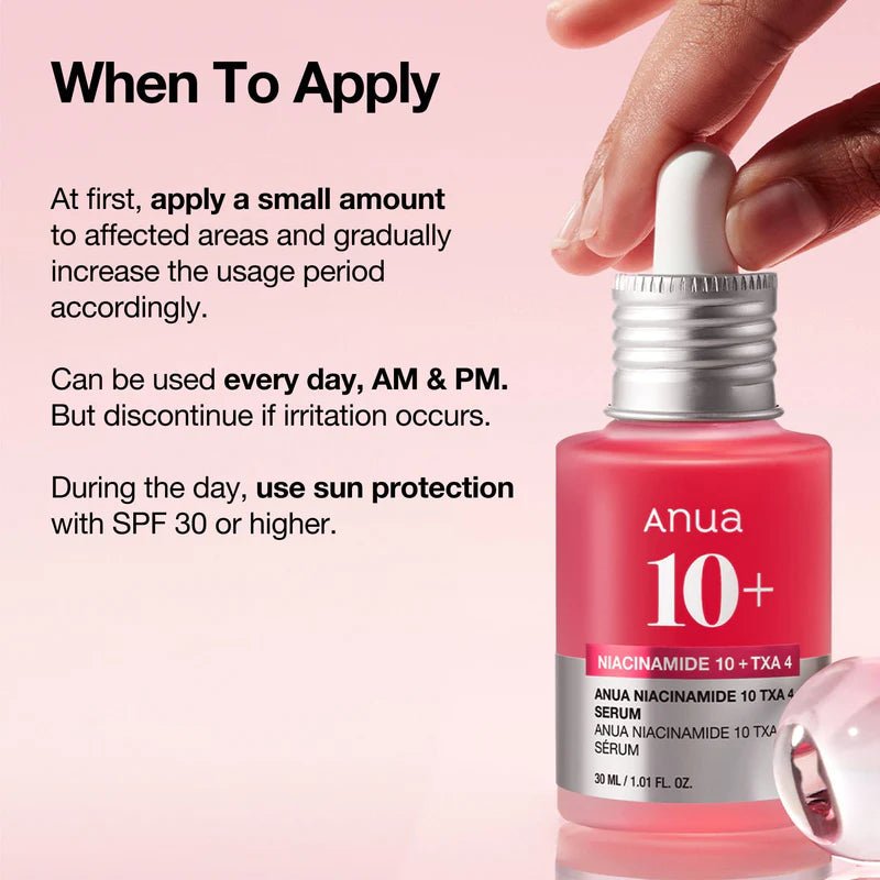 Anua NIACINAMIDE 10%+TXA 4% K - Beauty Serum 30ml